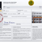 Certificado da obra de Pedro Farina impressa na PandoraPix