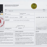 Certificado da obra de José Diniz impressa na PandoraPix