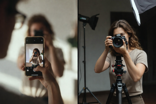 Fotografia Profissional x Fotografia Amadora - Pandorapix